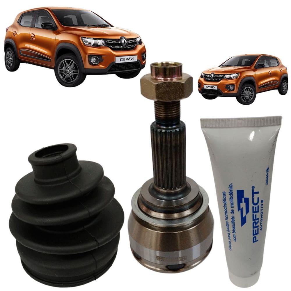 Kit Junta Homocinética - Kwid 1.0 12V 2017 A 2019 - Kjh0631