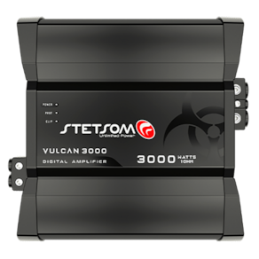 Módulo amplificador stetsom vulcan 3000 wrms 1 canal 1 ohm