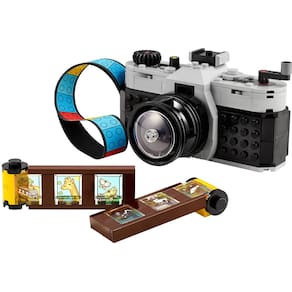 Lego Blocos De Montar Creator 3 Em 1 Câmera Retrô 261Pçs