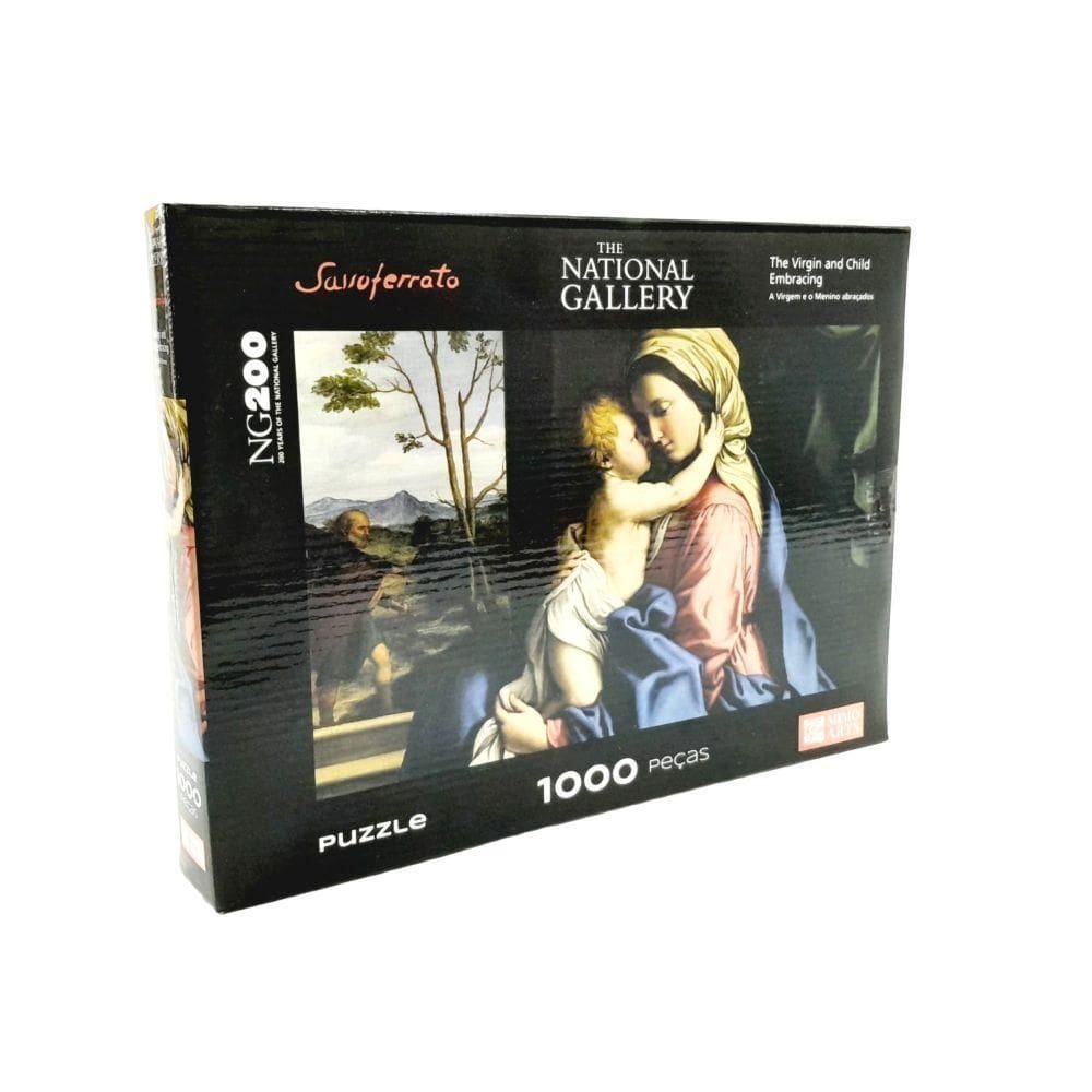 Quebra Cabeça A Virgem  Menino Jesus 1000 pcs 2609 Mimo