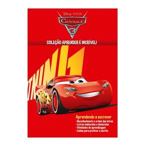 Aprender É Incrível Personagens Disney - Carros 3 Escrever