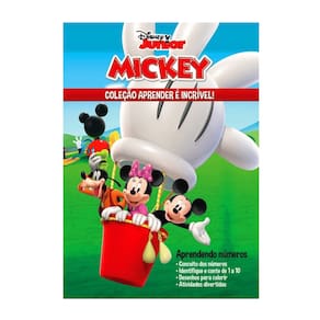 Aprender É Incrível Personagens Disney - Mickey Números