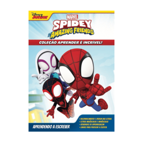 Aprender Incrível Marvel Aranha Spidey E Amigos - Aprendendo A Escrever