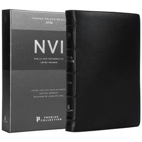 Bíblia Sagrada Nvi Premier Collection, Capa Preta