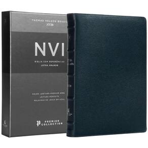 Bíblia Sagrada Nvi Premier Collection, Capa Azul