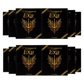 Kit com 12 Box 77 Mensagens Espirituais Diárias de Exu
