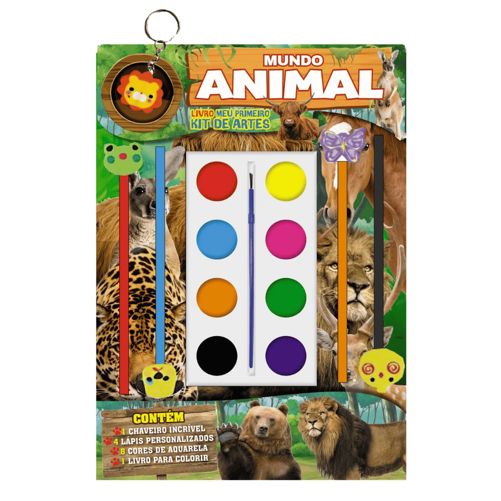 Mundo Animal Kit de Artes 01