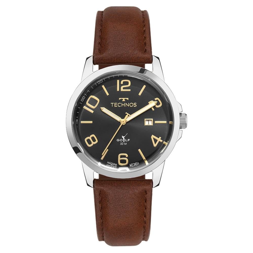 Relógio Technos Masculino Ref: 2115tzo/0p Golf Prateado