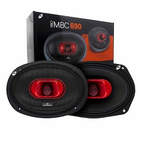 Par Alto Falante 6x9 polegadas 69 Hurricane Mbc690 2 Vi 500w