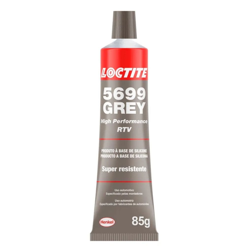 Silicone Alta Temperatura 85G 5699 Grey