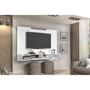 Painel TV 42 polegadas Mônaco Cambel Branco - Ofertamo