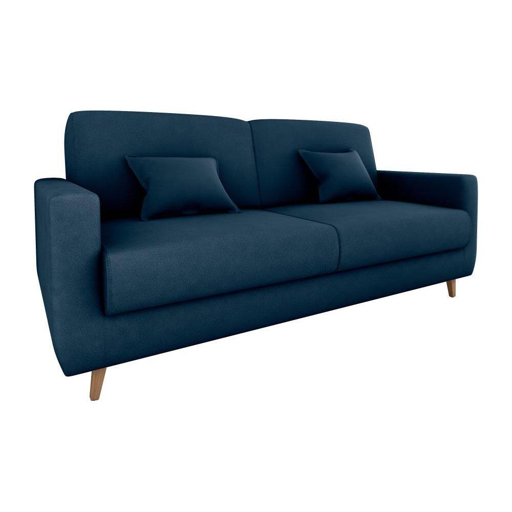 Sofá Cama Emília 2 Lugares 190cm Azul Matrix
