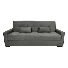 Sofá Cama Lavínia 3 Lugares 203cm Cinza Matrix