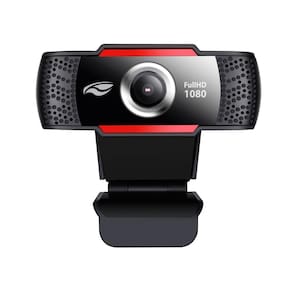Web Câmera C3Tech WB-100BK - Video Chamada em Full HD - Foco Fixo - Microfone - Conexão USB - Preto