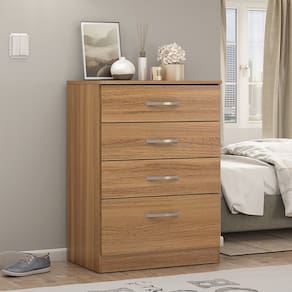 Cômoda com 4 Gavetas Astral Amêndola Touch Demóbile