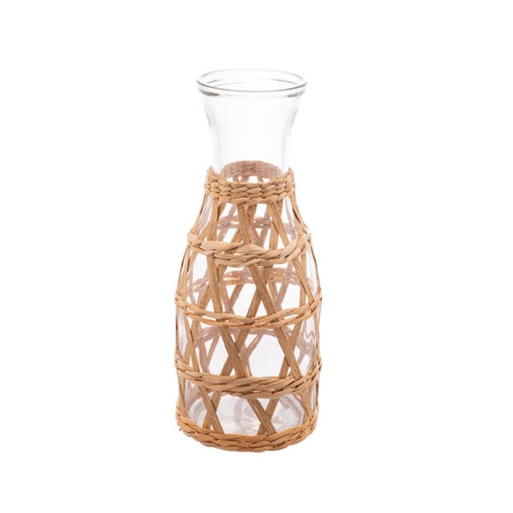 Garrafa de Vidro com Sisal 800ml