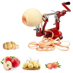 Máquina Descascadora e Fatiadora 3 em1 para Frutas e Batatas