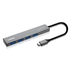 HUB USB-C - 4 portas USB 3.2 - Linha Aluminium - Comtac 20129467