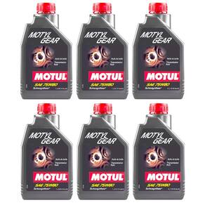 6L Óleos Lubrificante Câmbios Manuais Motul Motyl Gear 75w80 KIT MANUTENÇÃO TRANSMISSAO REVENDA