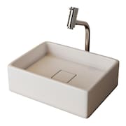 Cuba Raffinata Com Torneira DL08 e Valvula Oculta Branco Brilho