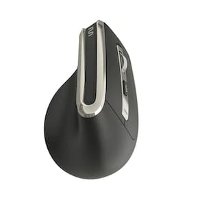 Mouse Sem Fio Ergonômico Vertical Recarregável 6 Botões Silencioso 3200DPI Multi