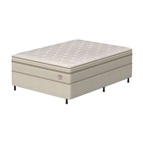 Conjunto Box Viúva Mola Ensacada Prodormir Comfort Bambu