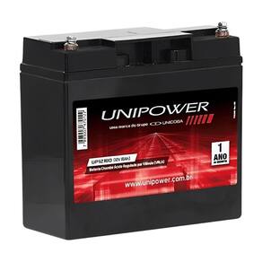 Bateria Estacionaria Unipower Up12180 Vrla 12v 18ah M5