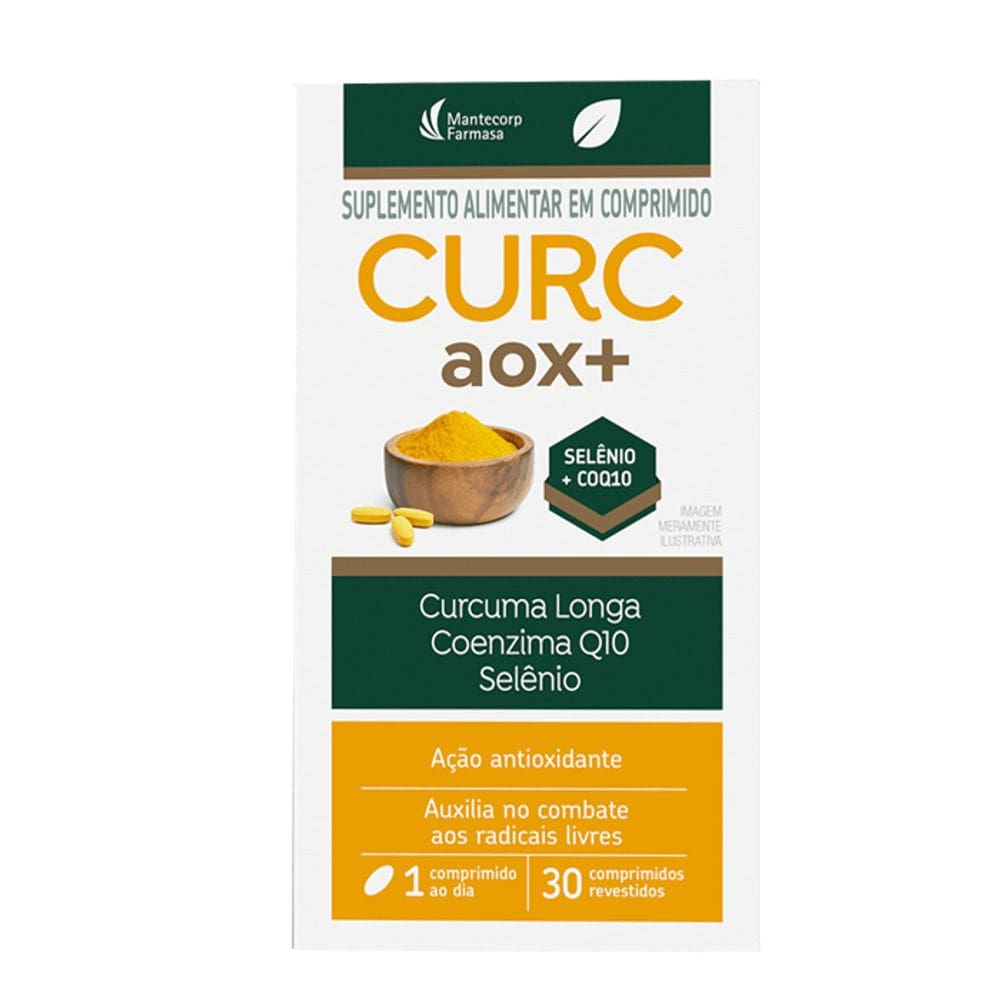 Curc AOX+ 30 comprimidos