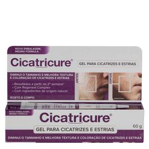 Gel Cicatricure para Cicatrizes e Estrias 60g