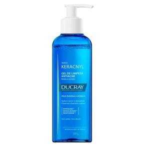 Keracnyl Ducray Gel de Limpeza Antiacne Rosto e Corpo Pele O