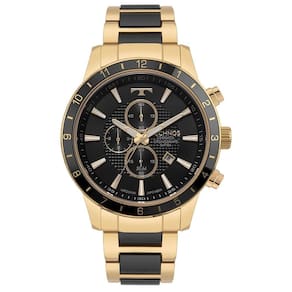 Relógio Technos Masculino Ceramic Sapphire Dourado - Os1abx/1p