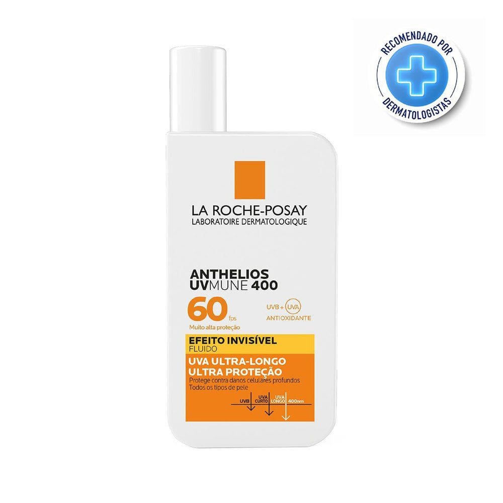 Protetor Solar Anthelios UV Mune 400 Efeito Invisível FPS60 com 50ml