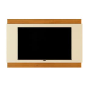 Painel Para TV Até 60 Polegadas 1,60m Legacy New Off White / Madeirado EDN