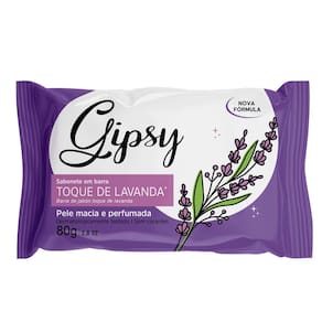 Sabonete em Barra Gipsy Toque de Lavanda 80g