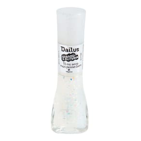 Esmalte Dailus Babado e Gliteria Cor Tô na Seca mas Passo Bem 8ml
