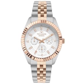 Relógio Technos Feminino Riviera Bicolor - 6p79bx/1k 6p79bx/1k