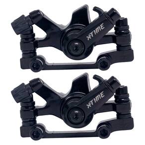 Kit Pinça Freio a Disco 160mm Dianteiro Traseiro Mecânico Bike Mtb X-Time