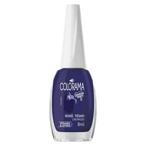 Esmalte Colorama Cremoso Divertidamente 2 Roxo,Tedio Vegana & 6Free 8ml