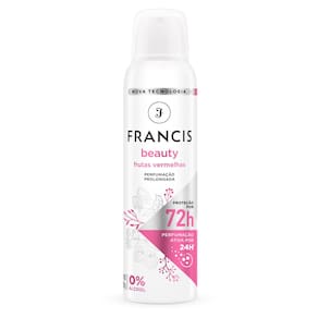 Desodorante Francis Beauty Frutas Vermelhas Aerosol Antitranspirante 72h 150ml