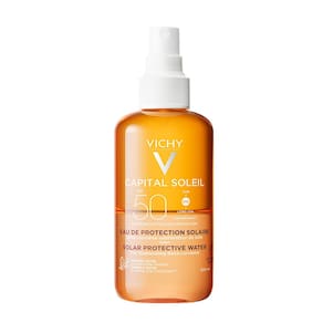 Capital Soleil Vichy Água Solar Protetora Iluminadora FPS 50 Spray 200ml
