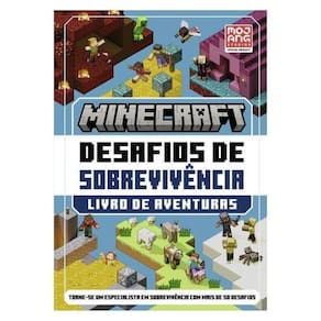 Minecraft: Desafios De Sobrevivência – Livro De Aventuras Oficial Com Mais De 50 Desafios