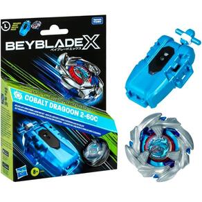 Pião Beyblade BBX Cobalt Draggon com Lançador - Hasbro