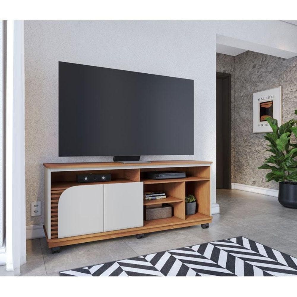 Rack Bancada Ambiente Jurerê Freijó Off White Matte – Colibri