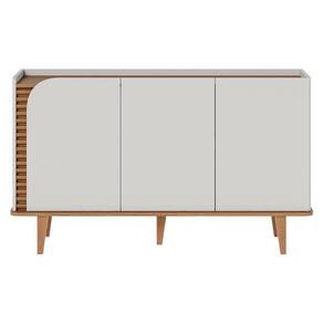 Aparador Buffet Jurerê Off White Matte Freijó - Colibri