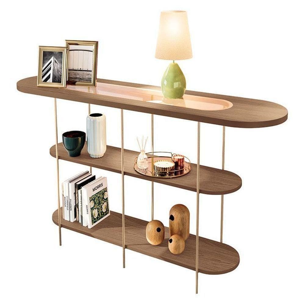 Aparador Infinity Castanho - Hb Móveis