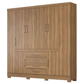 Guarda Roupa Casal New Realce Amêndola Touch – Demóbile