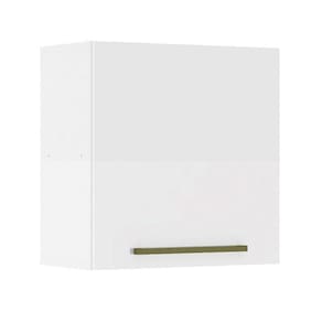 Armário Aéreo 1 Porta Favorita Branco Lacca – Zanzini
