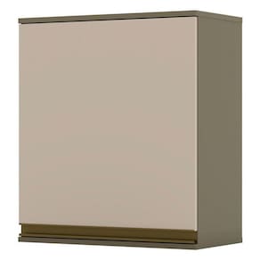 Armário Aéreo évelin 1 Porta 60 Cm Duna Cristal – Henn