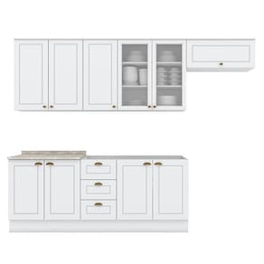 Cozinha Modulada Americana 6 Peças Branco – Henn