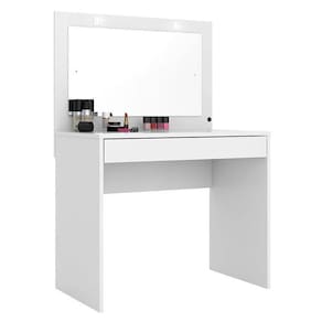 Penteadeira Camarim Atraente Branco – Demóbile